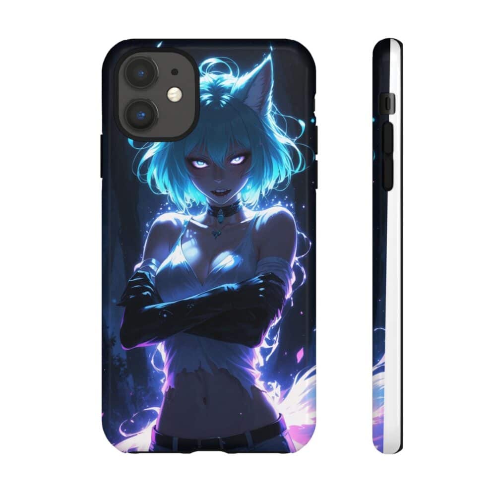 Tough Cases: Fierce Anime Phone Case for Fans