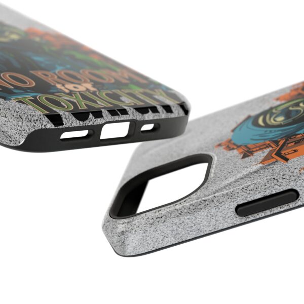 Tough Phone Case with Toxicity Design | No Room for Toxicity, Protector Case, Stylish Phone Cover, Gift for Gamers, Unique Phone Accessory