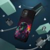 Vibrant Astronaut Phone Case - Cosmic Art, Space Lover Gift, Impact-Resistant, Unique Design, Phone Accessories
