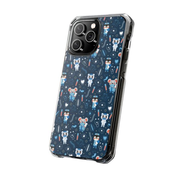 Kawaii Animal Phone Case - Cute Clear Impact Case, Unique Gift for Kids, Fun and Playful Style, Stylish Phone Protection
