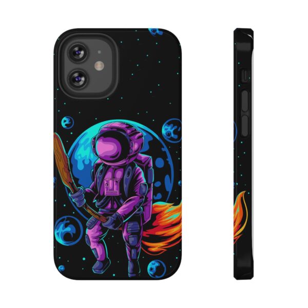 Colorful Astronaut Phone Case - Impact Resistant Protective Cover, Space Lovers Gift, Unique Phone Accessories, Cosmic Vibes, Galaxy Art