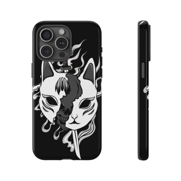 Gothic Cat Phone Case - Tough Cases for Cat Lovers and Dark Aesthetic Enthusiasts