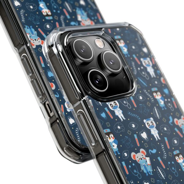 Kawaii Animal Phone Case - Cute Clear Impact Case, Unique Gift for Kids, Fun and Playful Style, Stylish Phone Protection