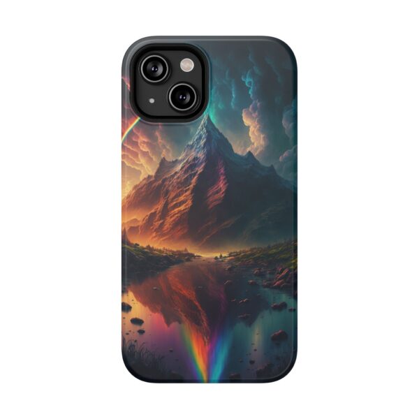 Vibrant Landscape Phone Case - Impact-Resistant Cover for Outdoor Enthusiasts, Colorful Protection, Rainbow Mountain Art, Unique Gift, [...]