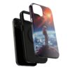 Cosmic Space Explorer iPhone Case, Impact-Resistant Phone Cover, Astronaut Design, Galaxy Vibe, Gift for Space Lovers