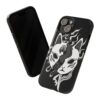 Gothic Cat Phone Case - Tough Cases for Cat Lovers and Dark Aesthetic Enthusiasts