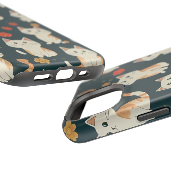 Cute Cat Pattern Phone Cases, Durable Kitty Phone Cover, Pet Lover Gift, Impact-Resistant Case, Cute Cat Accessories