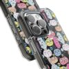 Colorful Cat Pattern Magnetic Clear Impact Cases, Cute Phone Cover, Gift for Cat Lovers, Fun Tech Accessories, Customizable Design