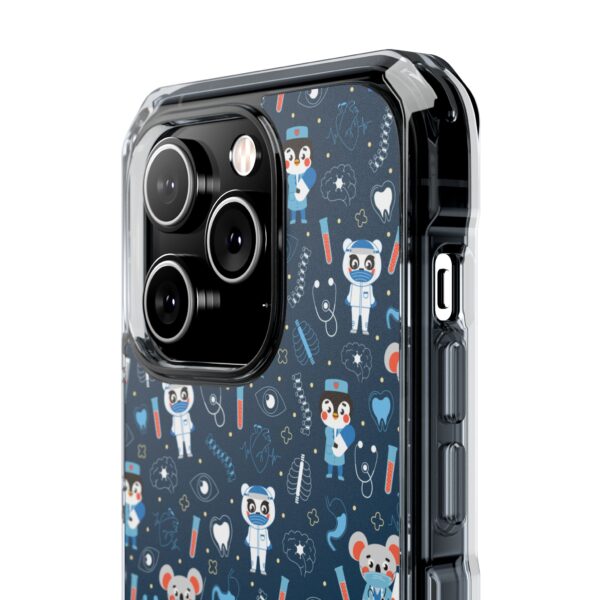 Kawaii Animal Phone Case - Cute Clear Impact Case, Unique Gift for Kids, Fun and Playful Style, Stylish Phone Protection