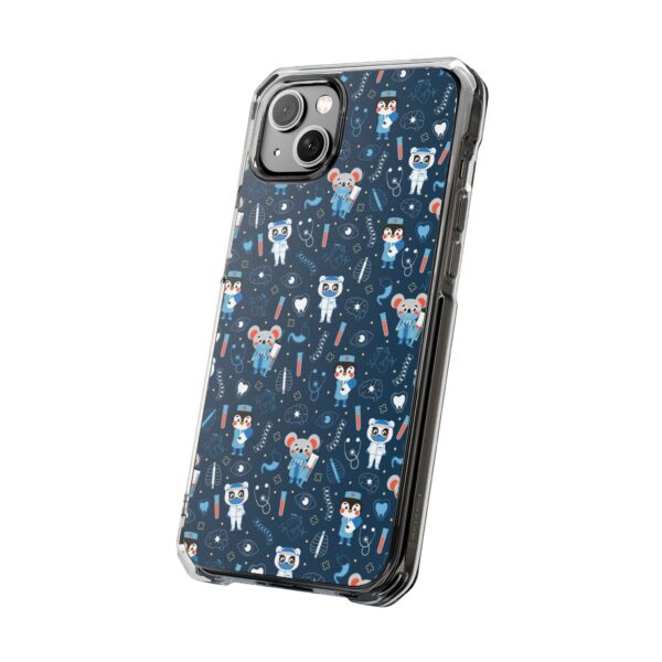 Kawaii Animal Phone Case - Cute Clear Impact Case, Unique Gift for Kids, Fun and Playful Style, Stylish Phone Protection