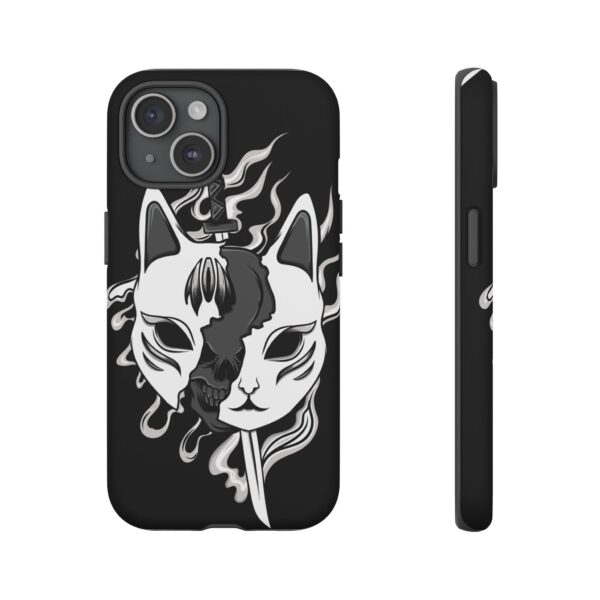 Gothic Cat Phone Case - Tough Cases for Cat Lovers and Dark Aesthetic Enthusiasts
