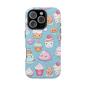 Cute Cupcake Phone Cases - Impact-Resistant, Fun, Kawaii Style, Perfect Gift for Teens, Phone Accessory
