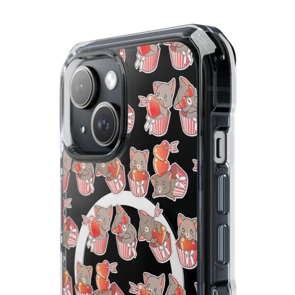 Cute Kawaii Otter Magnetic Clear Impact Cases, Fun Phone Accessories, Gift for Animal Lovers, Protect Your Phone, Trendy Cell Phone Case