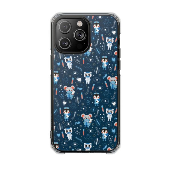 Kawaii Animal Phone Case - Cute Clear Impact Case, Unique Gift for Kids, Fun and Playful Style, Stylish Phone Protection
