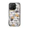 Cute Cat-Themed Phone Case, Magnetic Clear Impact Case, Animal Lover Gift, Pet Mom Accessory, Unique Phone Cover, Fun Cat Design