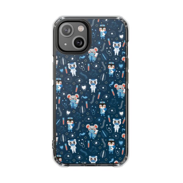 Kawaii Animal Phone Case - Cute Clear Impact Case, Unique Gift for Kids, Fun and Playful Style, Stylish Phone Protection