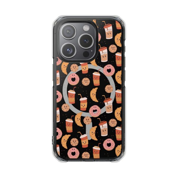 Fun Foodie Phone Case, Cute Magnetic Clear Impact Cases, Fast Food and Dessert Lover Gift, Unique Cell Phone Protection, Birthday or [...]