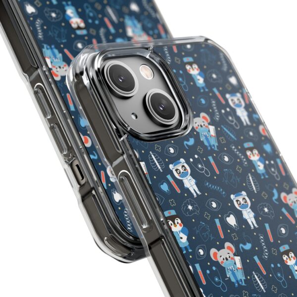 Kawaii Animal Phone Case - Cute Clear Impact Case, Unique Gift for Kids, Fun and Playful Style, Stylish Phone Protection
