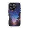 Night Sky Impact-Resistant Phone Case - Cosmic Street Design