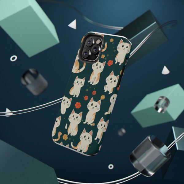 Cute Cat Pattern Phone Cases, Durable Kitty Phone Cover, Pet Lover Gift, Impact-Resistant Case, Cute Cat Accessories