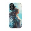 Artistic Tough Phone Case - Empowering Design for Nature Lovers