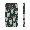 Cute Cat Pattern Phone Cases, Durable Kitty Phone Cover, Pet Lover Gift, Impact-Resistant Case, Cute Cat Accessories