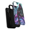 Tough Cases Phone Case - Edgy Urban Gothic Design with Snake and Neon Glow