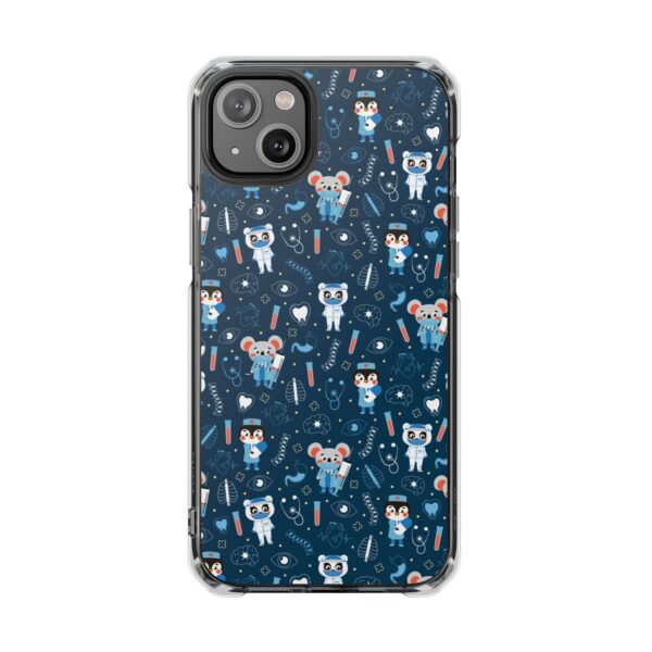 Kawaii Animal Phone Case - Cute Clear Impact Case, Unique Gift for Kids, Fun and Playful Style, Stylish Phone Protection