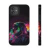 Vibrant Astronaut Phone Case - Cosmic Art, Space Lover Gift, Impact-Resistant, Unique Design, Phone Accessories