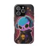 Vibrant Skull Headphone Phone Case, Unique Smartphone Cover, Impact-Resistant Case,