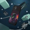 Vibrant Astronaut Phone Case - Cosmic Art, Space Lover Gift, Impact-Resistant, Unique Design, Phone Accessories
