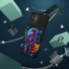Colorful Astronaut Phone Case - Impact Resistant Protective Cover, Space Lovers Gift, Unique Phone Accessories, Cosmic Vibes, Galaxy Art