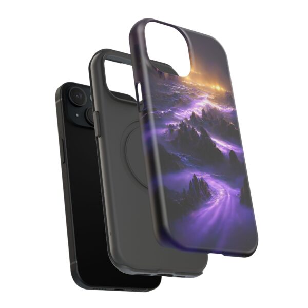 Stunning Impact-Resistant Phone Case with Mystical Landscape Design, Protective Cover, Unique Gift, Phone Accessory, Landscape Art