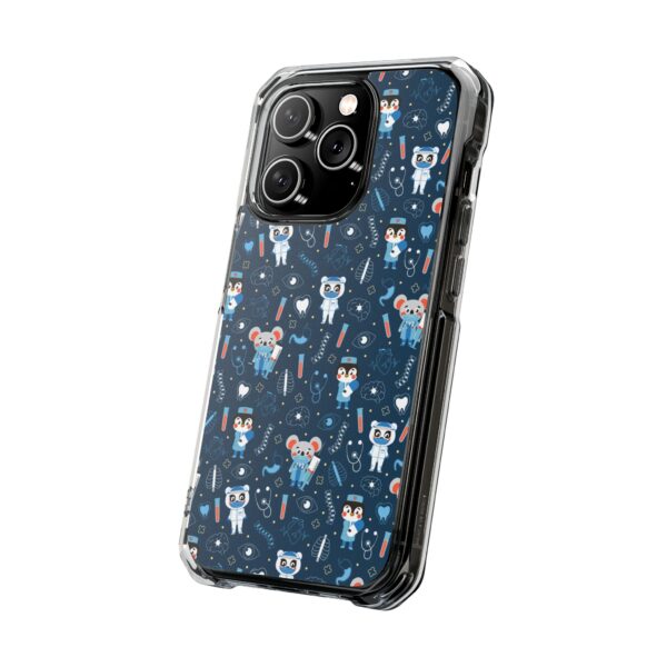 Kawaii Animal Phone Case - Cute Clear Impact Case, Unique Gift for Kids, Fun and Playful Style, Stylish Phone Protection