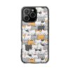 Cute Cat-Themed Phone Case, Magnetic Clear Impact Case, Animal Lover Gift, Pet Mom Accessory, Unique Phone Cover, Fun Cat Design