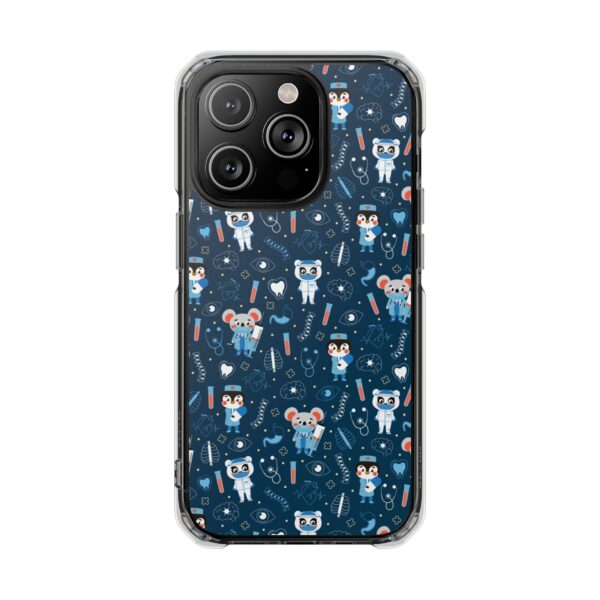 Kawaii Animal Phone Case - Cute Clear Impact Case, Unique Gift for Kids, Fun and Playful Style, Stylish Phone Protection