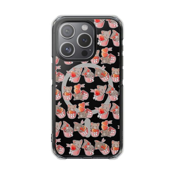 Cute Kawaii Otter Magnetic Clear Impact Cases, Fun Phone Accessories, Gift for Animal Lovers, Protect Your Phone, Trendy Cell Phone Case