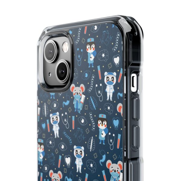 Kawaii Animal Phone Case - Cute Clear Impact Case, Unique Gift for Kids, Fun and Playful Style, Stylish Phone Protection