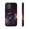 Vibrant Astronaut Phone Case - Cosmic Art, Space Lover Gift, Impact-Resistant, Unique Design, Phone Accessories