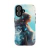Artistic Tough Phone Case - Empowering Design for Nature Lovers