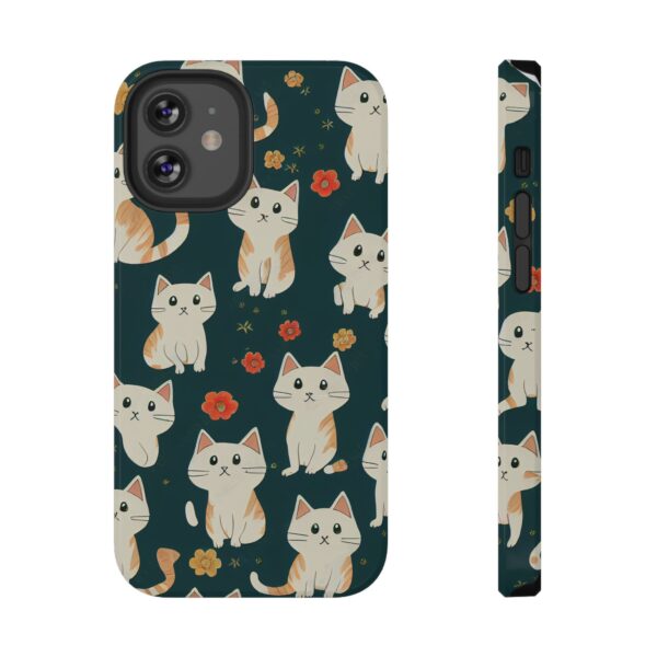 Cute Cat Pattern Phone Cases, Durable Kitty Phone Cover, Pet Lover Gift, Impact-Resistant Case, Cute Cat Accessories