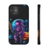 Colorful Astronaut Phone Case - Impact Resistant Protective Cover, Space Lovers Gift, Unique Phone Accessories, Cosmic Vibes, Galaxy Art