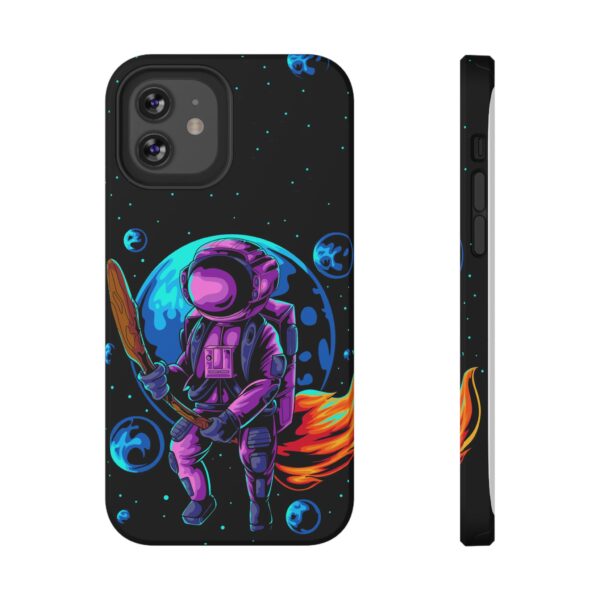 Colorful Astronaut Phone Case - Impact Resistant Protective Cover, Space Lovers Gift, Unique Phone Accessories, Cosmic Vibes, Galaxy Art