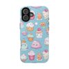 Cute Cupcake Phone Cases - Impact-Resistant, Fun, Kawaii Style, Perfect Gift for Teens, Phone Accessory