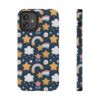 Colorful Star and Rainbow Impact-Resistant Phone Case | Cute Galaxy Phone Cover, Kids Gift, Durable Protection, Fun Design, Everyday Use