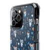 Kawaii Animal Phone Case - Cute Clear Impact Case, Unique Gift for Kids, Fun and Playful Style, Stylish Phone Protection
