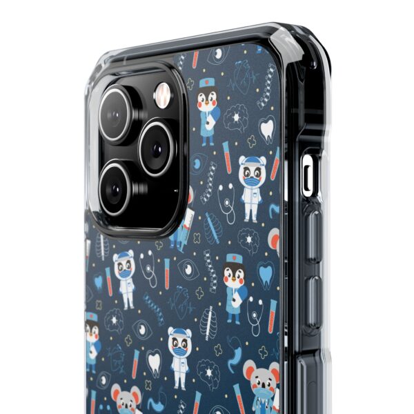 Kawaii Animal Phone Case - Cute Clear Impact Case, Unique Gift for Kids, Fun and Playful Style, Stylish Phone Protection