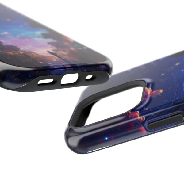 Night Sky Impact-Resistant Phone Case - Cosmic Street Design