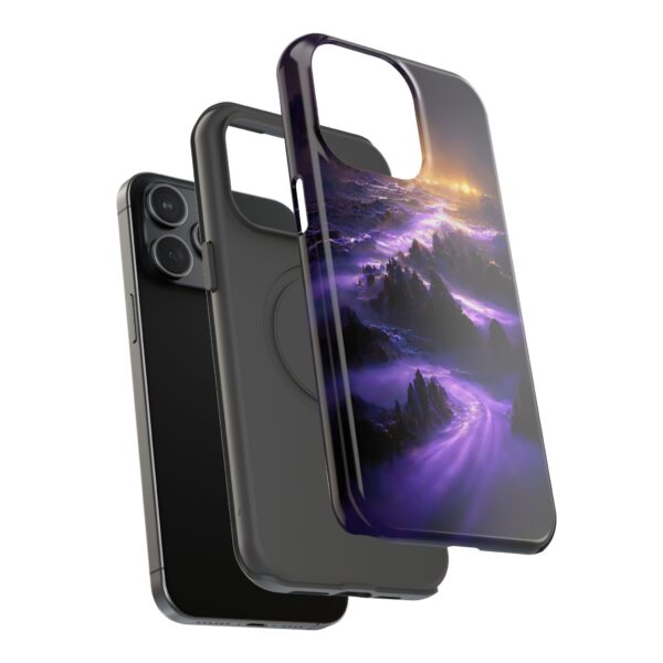 Stunning Impact-Resistant Phone Case with Mystical Landscape Design, Protective Cover, Unique Gift, Phone Accessory, Landscape Art