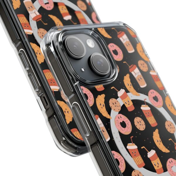 Fun Foodie Phone Case, Cute Magnetic Clear Impact Cases, Fast Food and Dessert Lover Gift, Unique Cell Phone Protection, Birthday or [...]